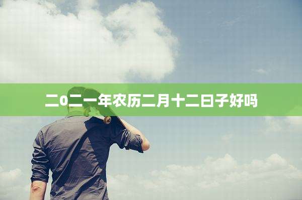 二0二一年农历二月十二曰子好吗
