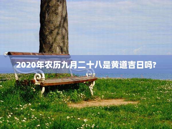 2020年农历九月二十八是黄道吉日吗?