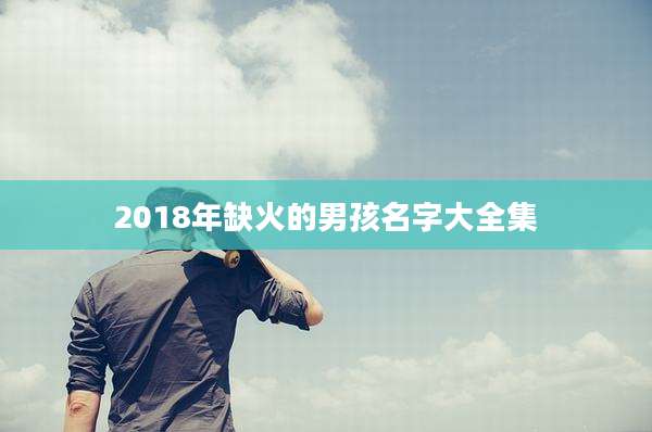 2018年缺火的男孩名字大全集
