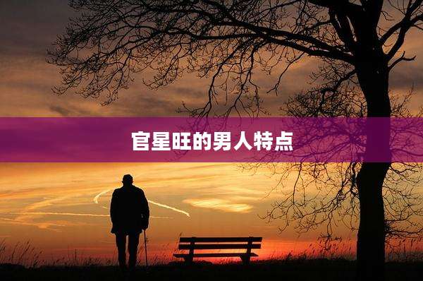 官星旺的男人特点