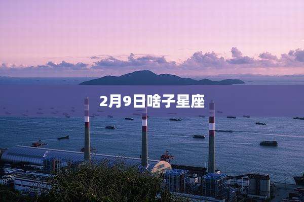 2月9日啥子星座