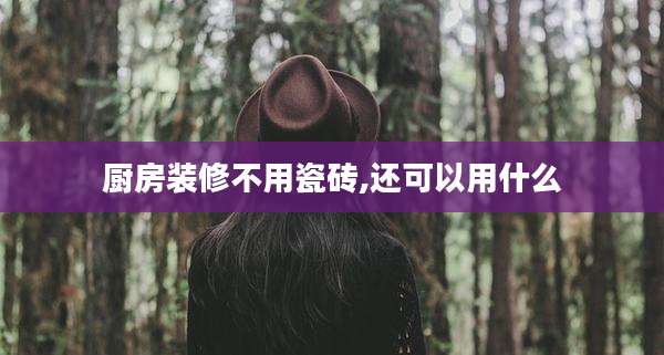 厨房装修不用瓷砖,还可以用什么