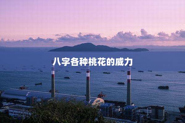 八字各种桃花的威力