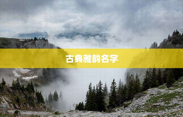 古典雅韵名字