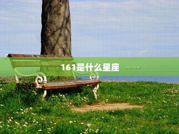 161是什么星座