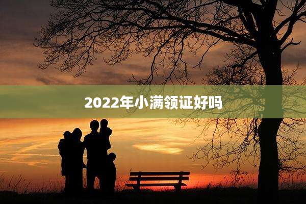 2022年小满领证好吗