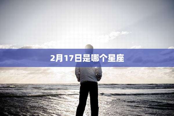 2月17日是哪个星座