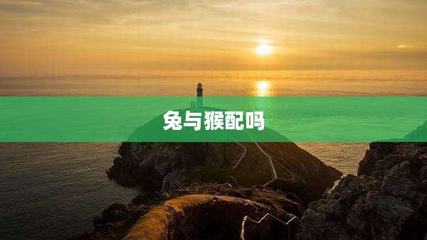 兔与猴配吗