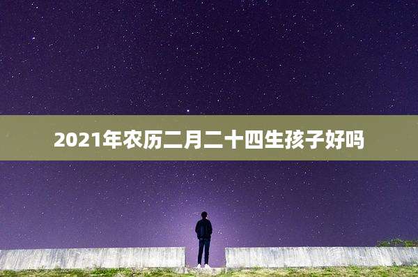 2021年农历二月二十四生孩子好吗