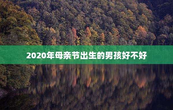 2020年母亲节出生的男孩好不好