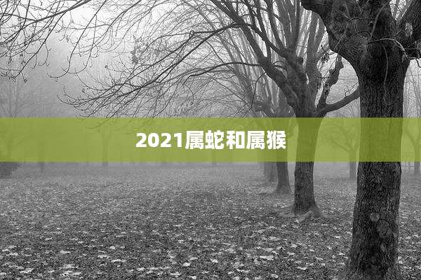 2021属蛇和属猴