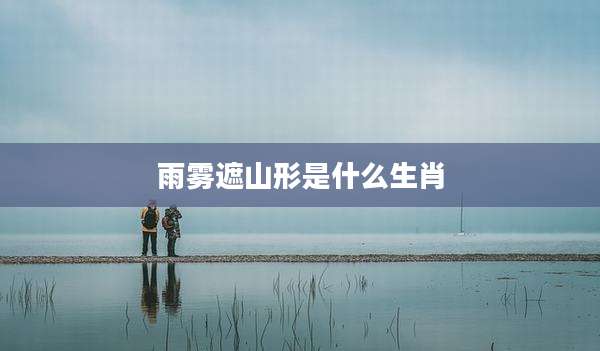 雨雾遮山形是什么生肖