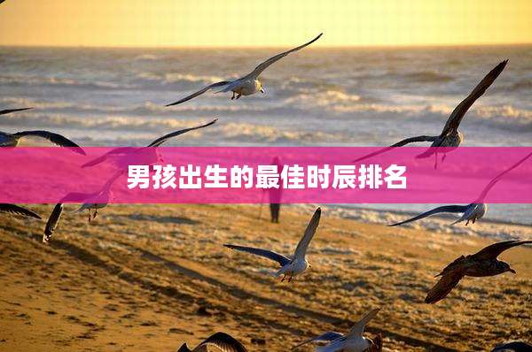 男孩出生的最佳时辰排名