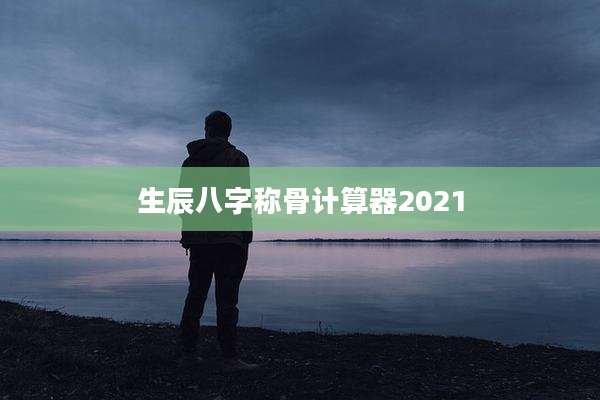 生辰八字称骨计算器2021