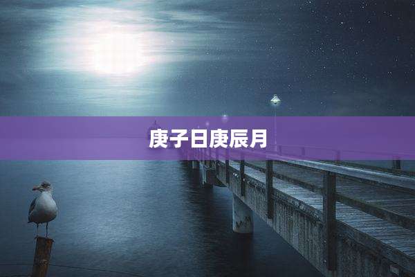 庚子日庚辰月