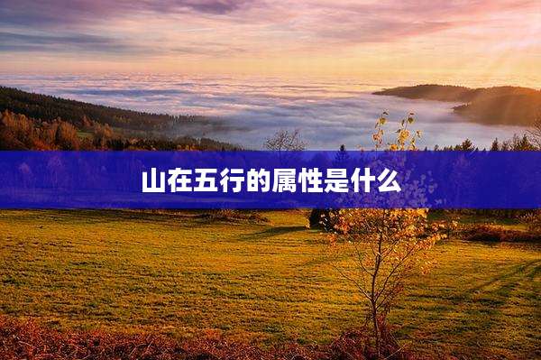 山在五行的属性是什么