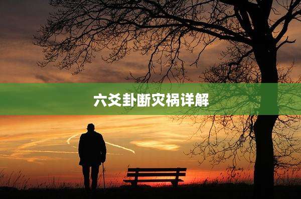 六爻卦断灾祸详解