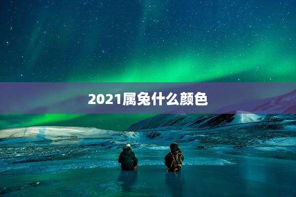 2021属兔什么颜色