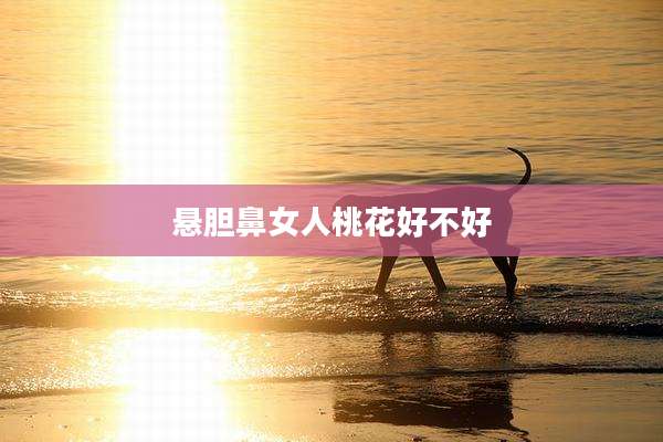 悬胆鼻女人桃花好不好