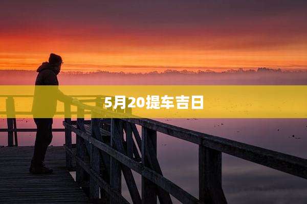 5月20提车吉日