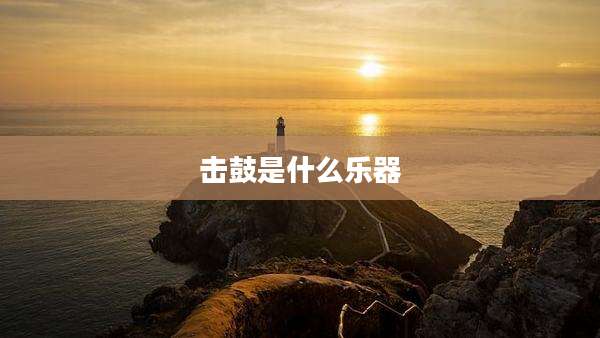 击鼓是什么乐器