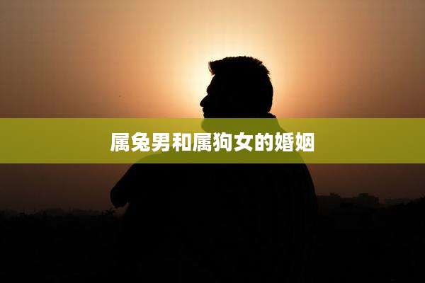 属兔男和属狗女的婚姻
