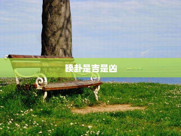 睽卦是吉是凶