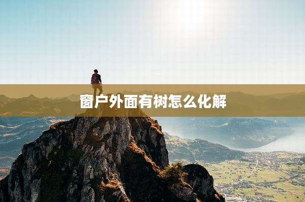 窗户外面有树怎么化解