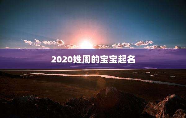 2020姓周的宝宝起名
