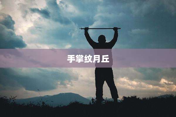 手掌纹月丘
