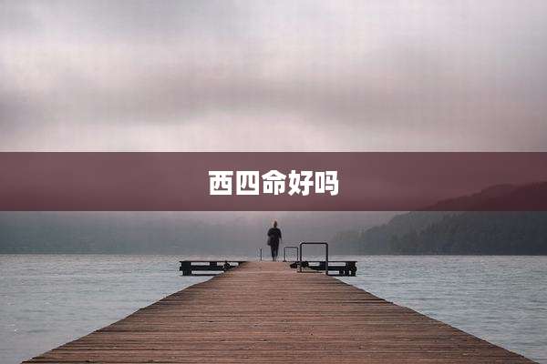 西四命好吗