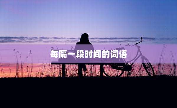 每隔一段时间的词语