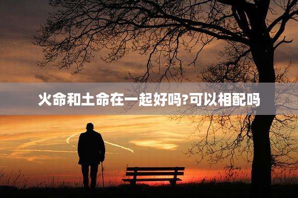 火命和土命在一起好吗?可以相配吗