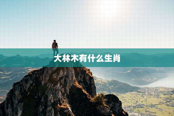 大林木有什么生肖