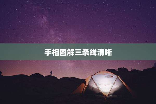 手相图解三条线清晰