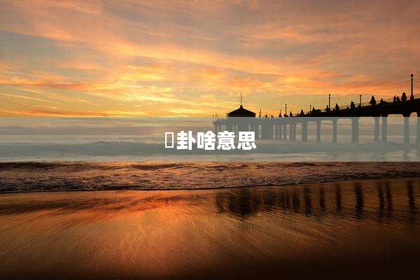 姤卦啥意思