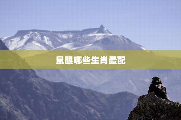 鼠跟哪些生肖最配