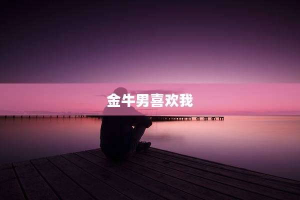 金牛男喜欢我