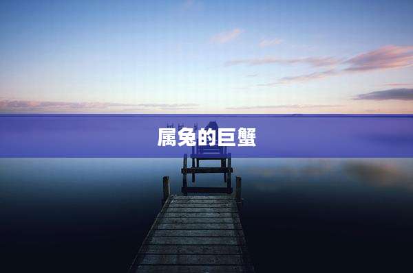 属兔的巨蟹