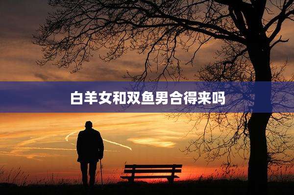 白羊女和双鱼男合得来吗