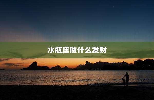 水瓶座做什么发财
