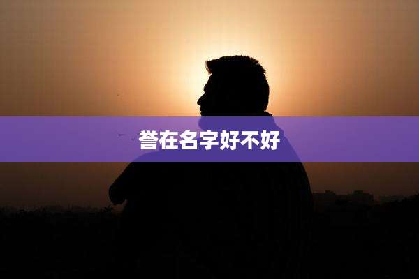誉在名字好不好