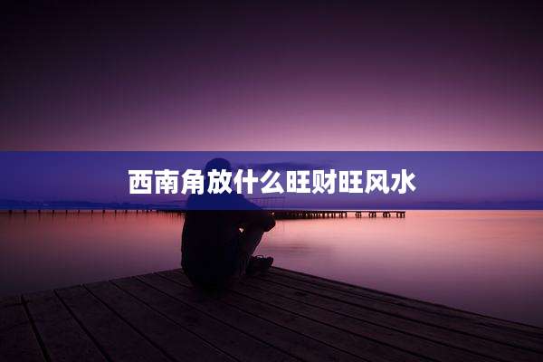 西南角放什么旺财旺风水