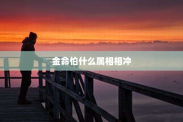 金命怕什么属相相冲