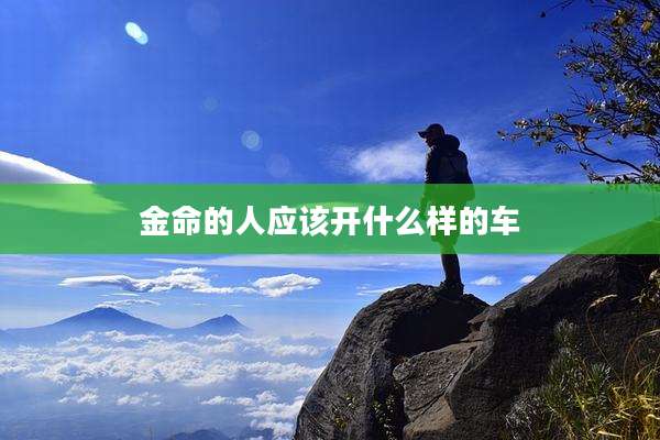 金命的人应该开什么样的车