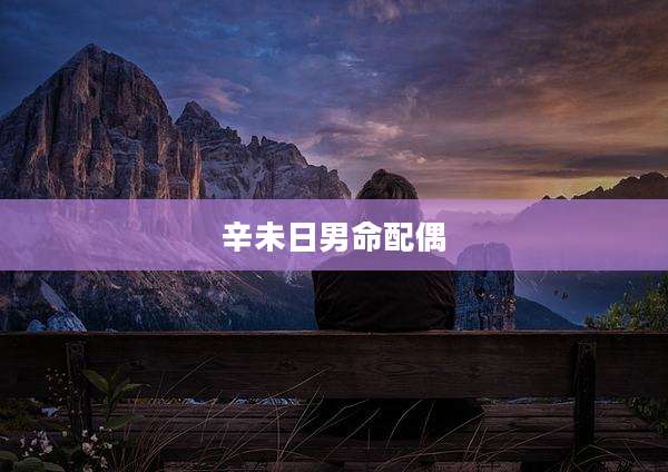 辛未日男命配偶