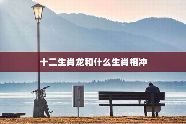 十二生肖龙和什么生肖相冲