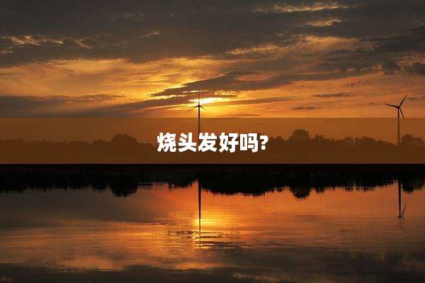 烧头发好吗?
