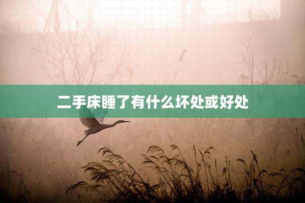 二手床睡了有什么坏处或好处