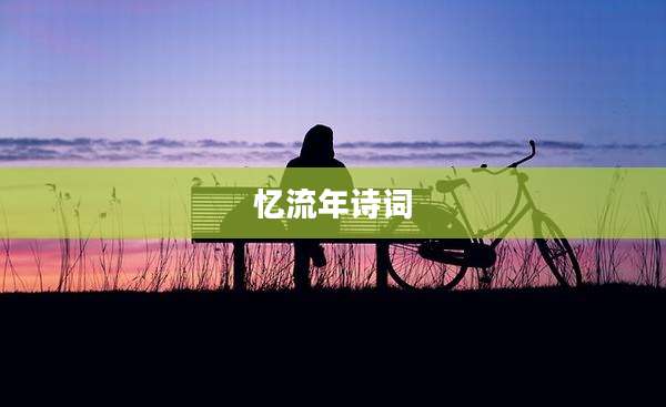 忆流年诗词